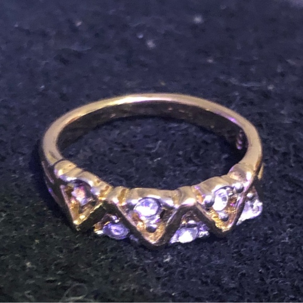 Gold Ring Marked 6 18KT GE